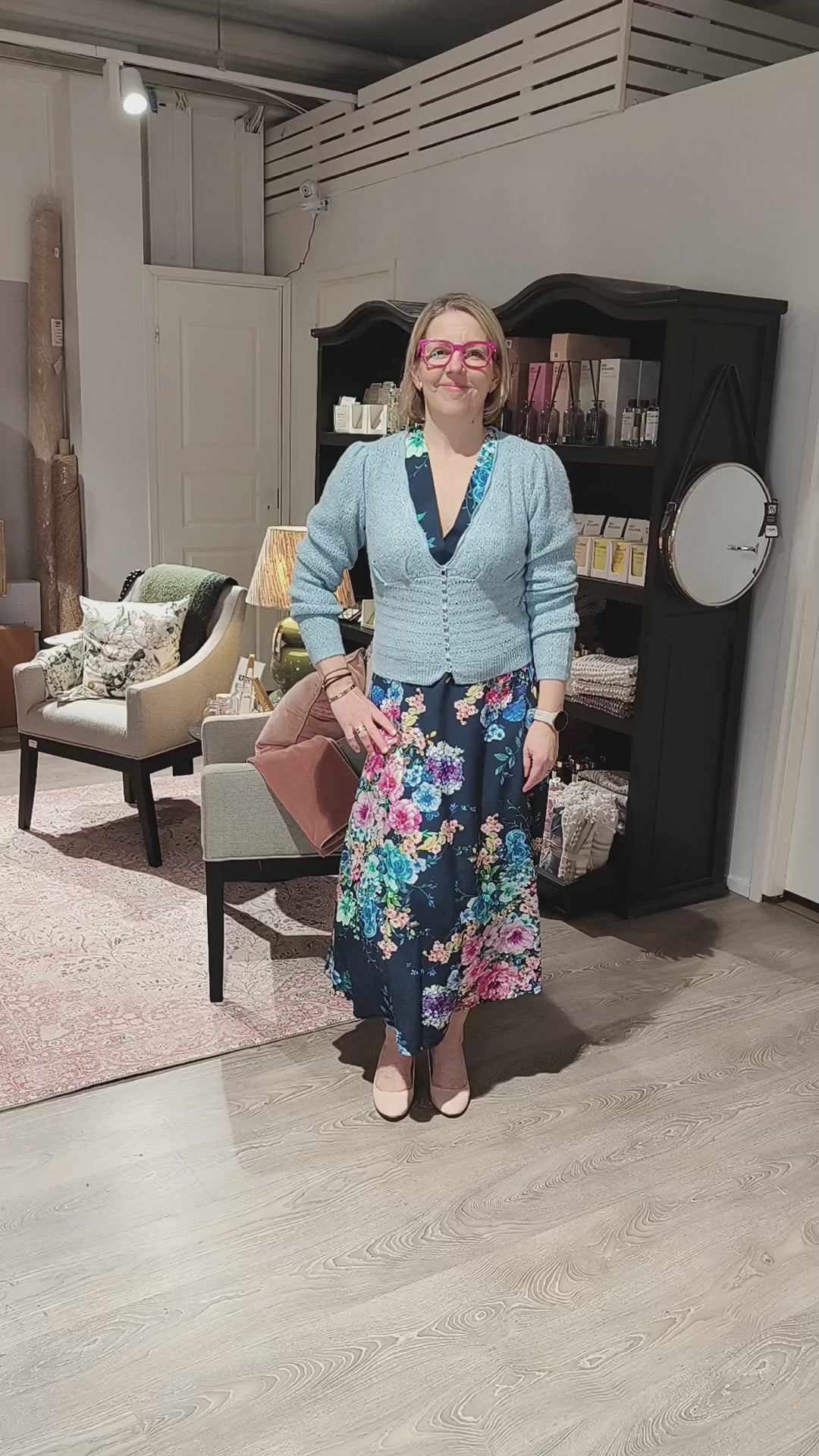 Maksimekko Pernille navy Marc Lauge