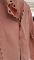 Biker jakku tekomokka vaaleanpunainen-Takit/Jakut-Marc Lauge-Lahja ja sisustus Pussukka Katariina Home Oy