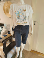 Shortsit navy-Shortsit/Trikoot-Marc Lauge-Lahja ja sisustus Pussukka Katariina Home Oy