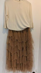 Neule Helmi beige-Neuleet/Neuletakit-Peura Collection-Lahja ja sisustus Pussukka Katariina Home Oy