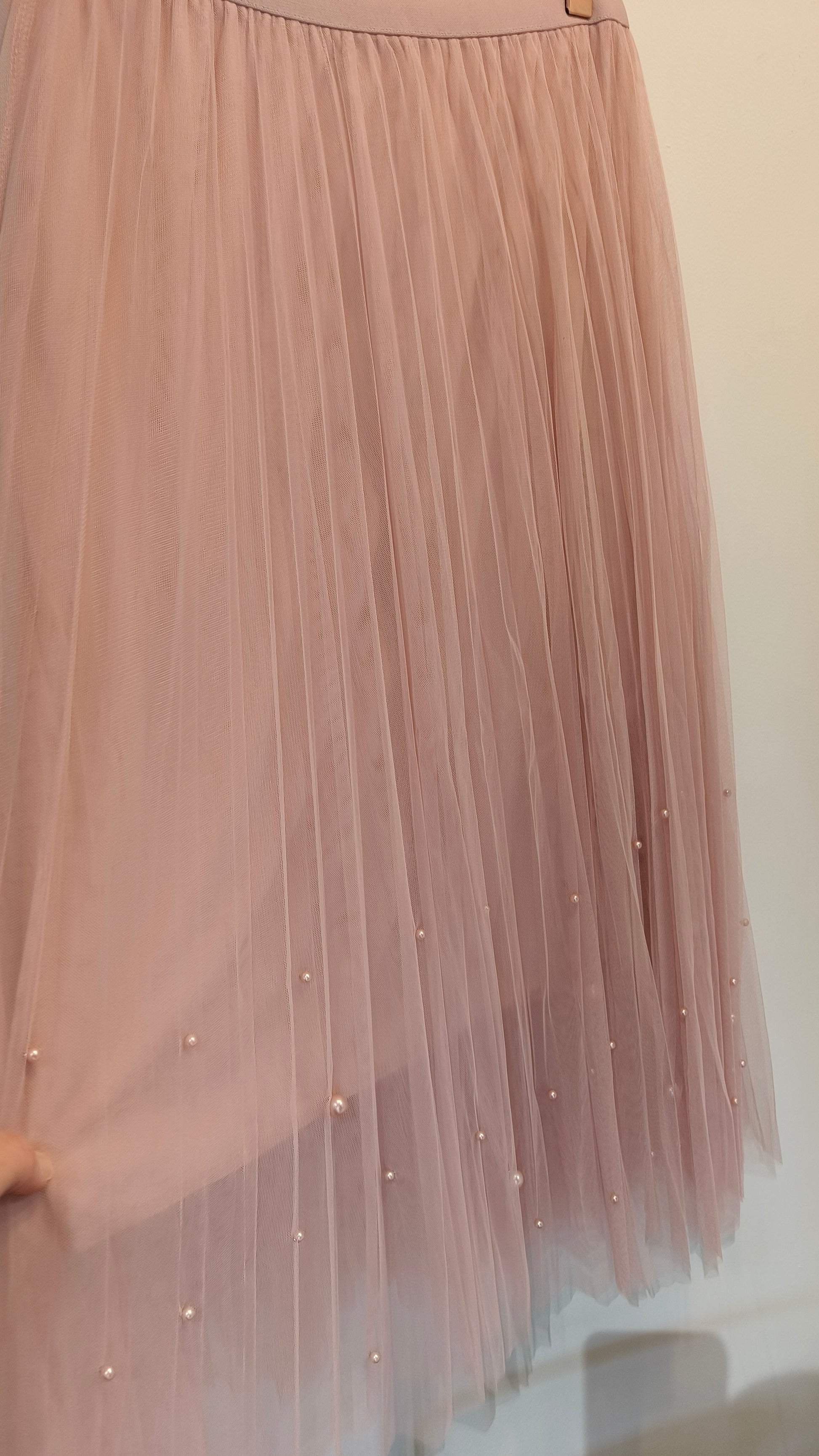 Tyllihame Pearl roosa-Mekot/Hameet-Marc Lauge-Lahja ja sisustus Pussukka Katariina Home Oy