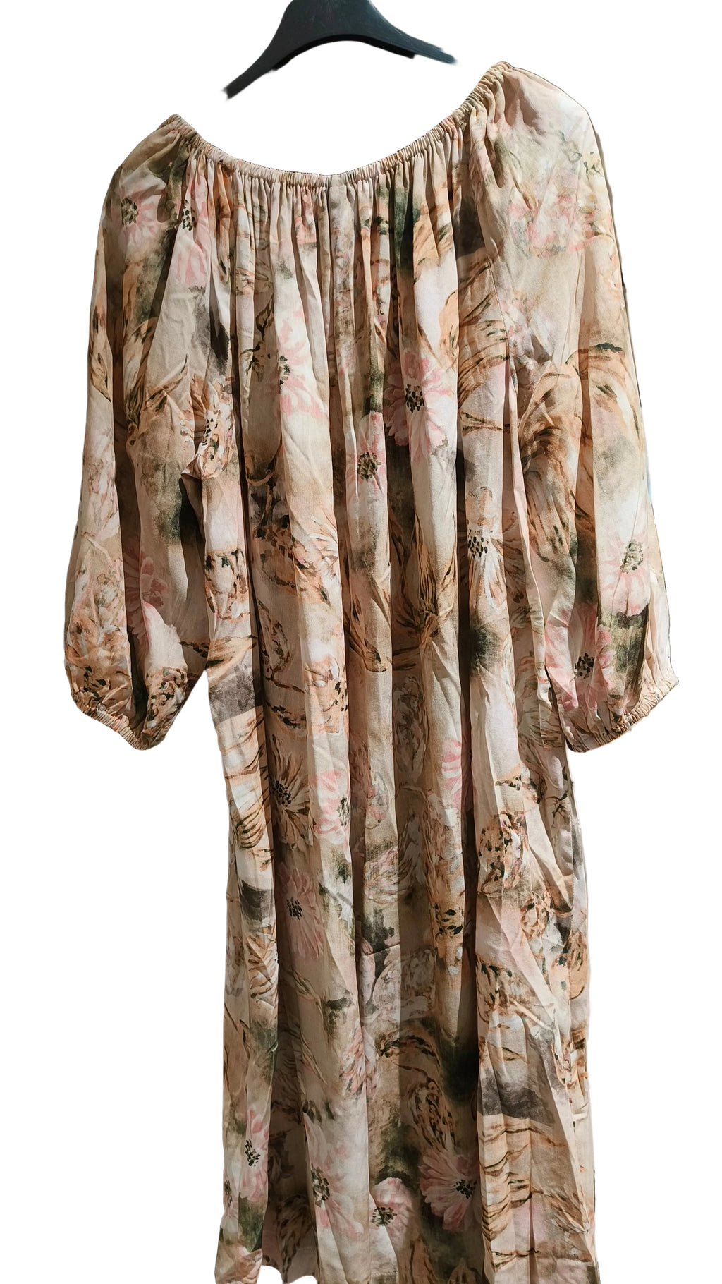 Mekko Kukka beige Niccolei-Mekot/Hameet-Niccolei-Lahja ja sisustus Pussukka Katariina Home Oy