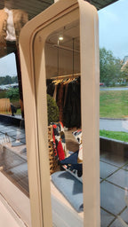 Peili luonnonvalkoinen-Peilit-Bruka Design-Lahja ja sisustus Pussukka Katariina Home Oy