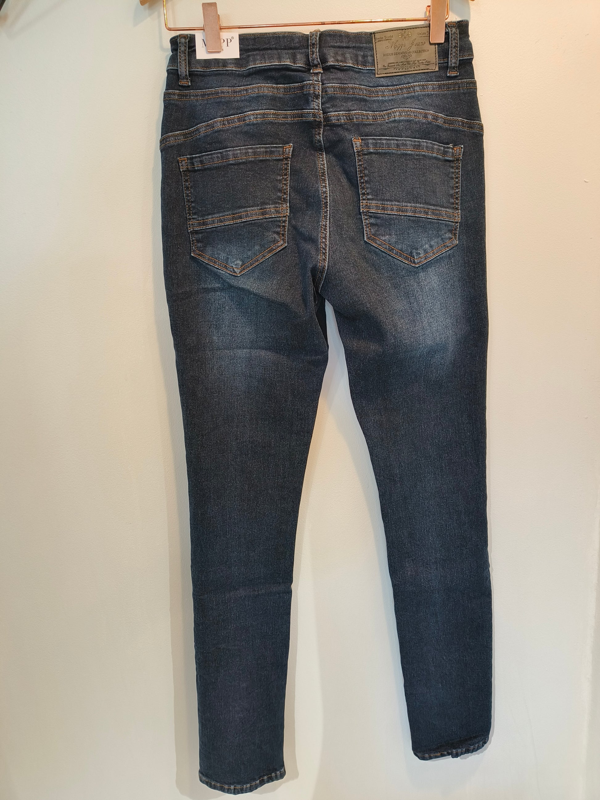 Farkut Patti tummansininen-Housut/Farkut-Marc Lauge-Lahja ja sisustus Pussukka Katariina Home Oy