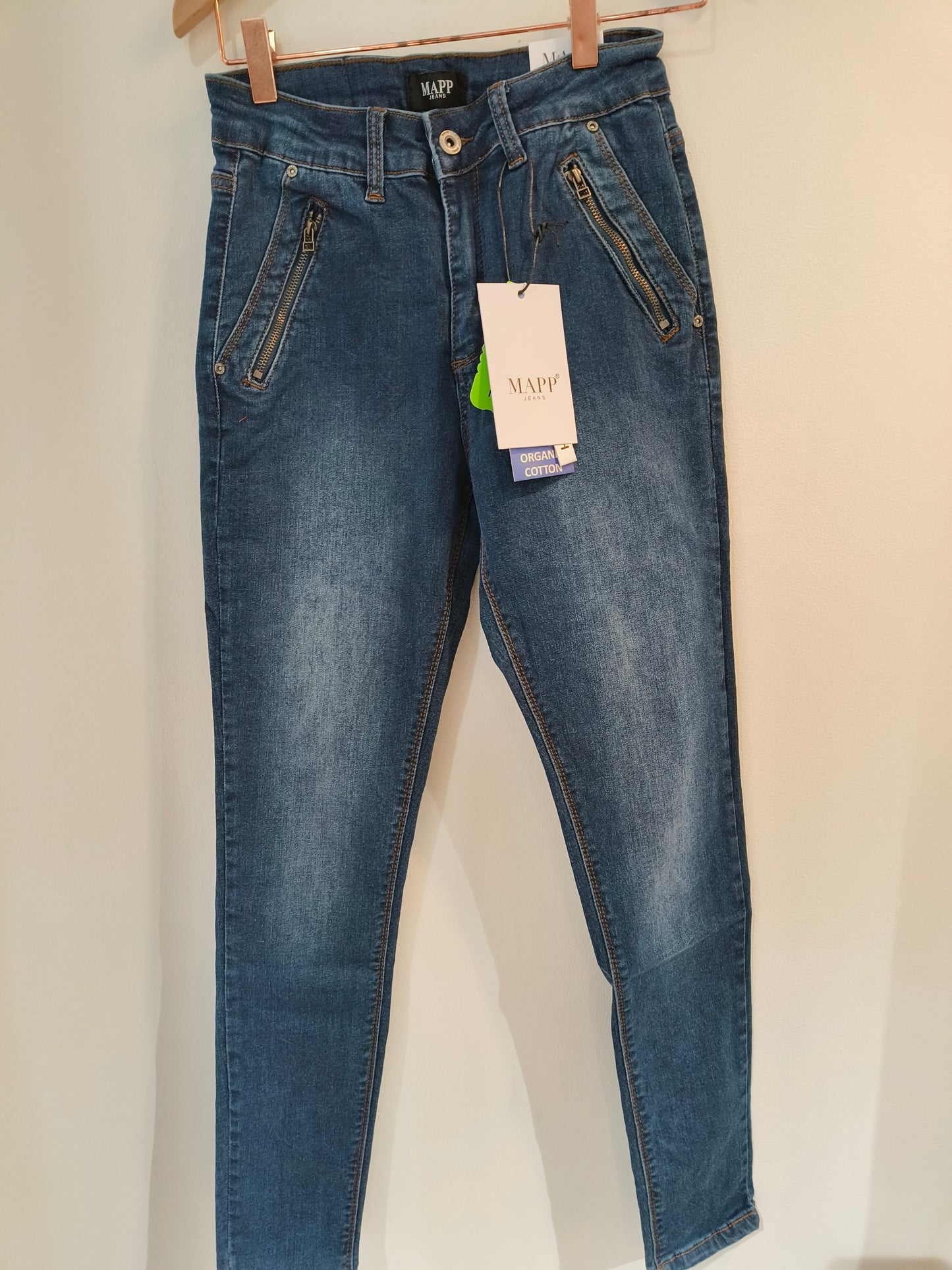 Farkut Katy tummansininen-Housut/Farkut-MAPP jeans-Lahja ja sisustus Pussukka Katariina Home Oy