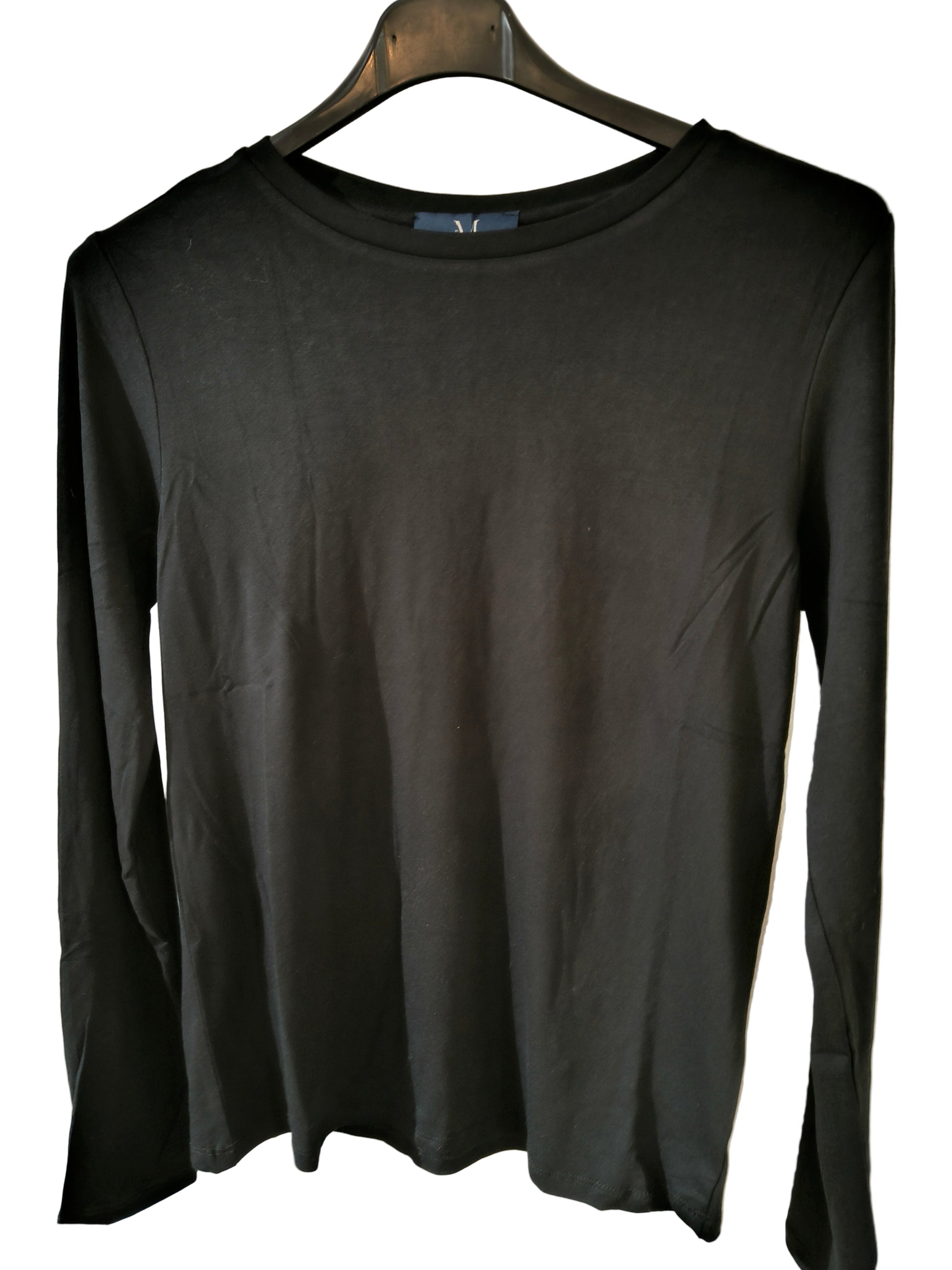 T-paita pitkähihainen musta-T-Paidat-Marc Lauge-Lahja ja sisustus Pussukka Katariina Home Oy