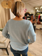 Neule Lea eri värejä-Neuleet/Neuletakit-Marc Lauge-Lahja ja sisustus Pussukka Katariina Home Oy