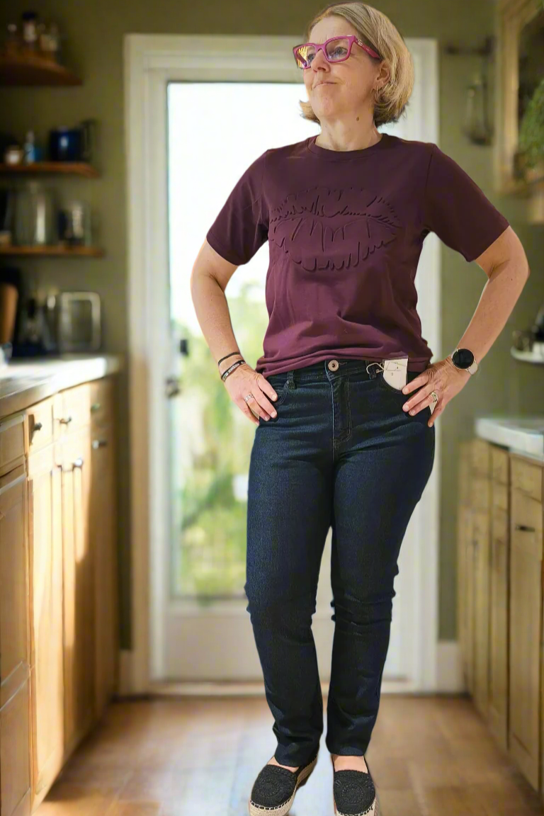 Farkut Luna tummansininen-Housut/Farkut-Marc Lauge-Lahja ja sisustus Pussukka Katariina Home Oy