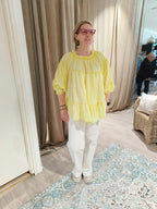 Pusero Kozy keltainen-Puserot-Cabana Living-Lahja ja sisustus Pussukka Katariina Home Oy