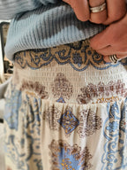 Hame Paisley vaaleansininen-Mekot/Hameet-Marc Lauge-Lahja ja sisustus Pussukka Katariina Home Oy