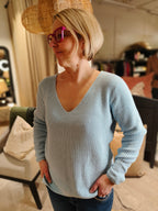 Neule Lea eri värejä-Neuleet/Neuletakit-Marc Lauge-Lahja ja sisustus Pussukka Katariina Home Oy