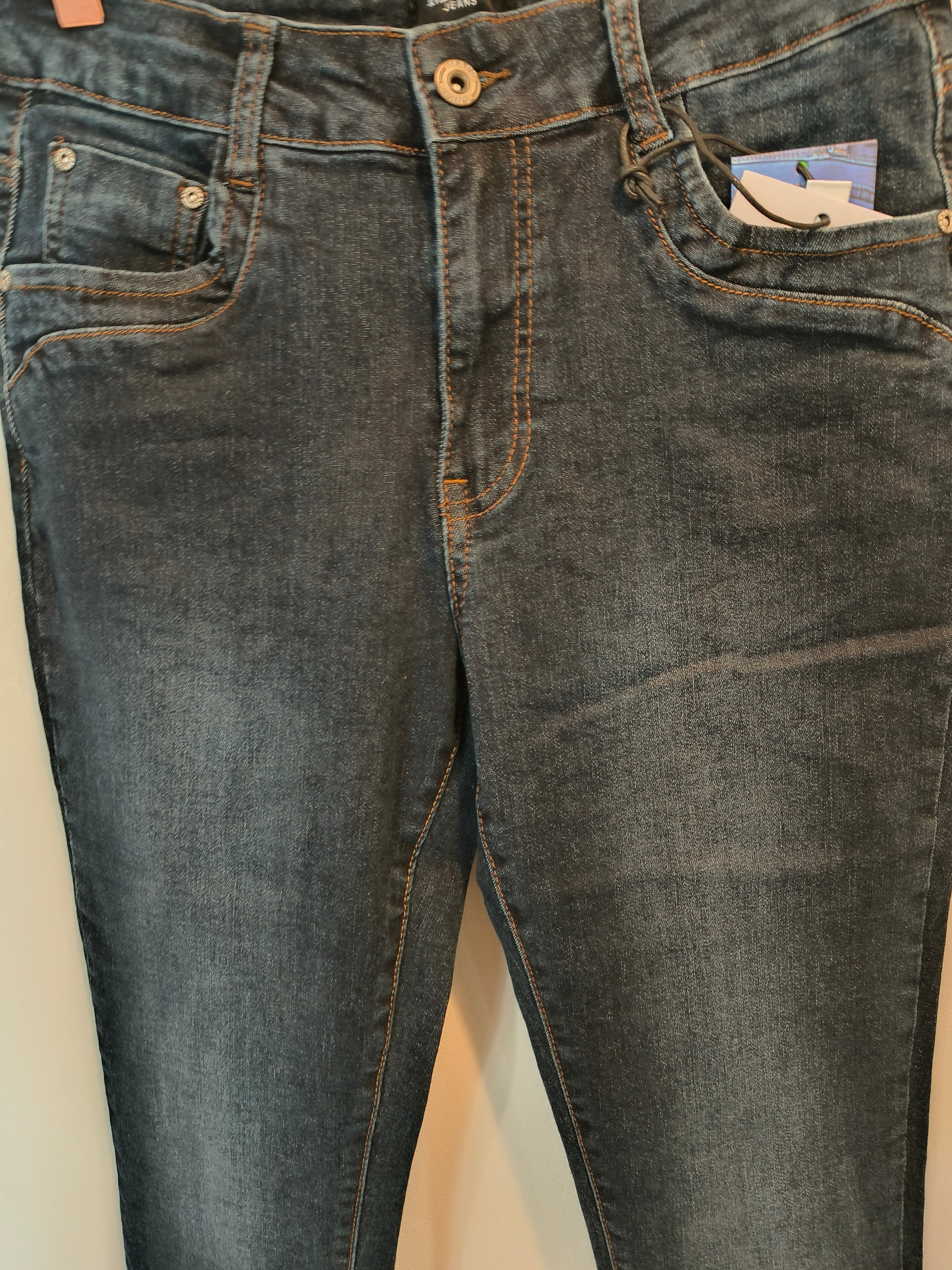 Farkut Patti tummansininen-Housut/Farkut-Marc Lauge-Lahja ja sisustus Pussukka Katariina Home Oy