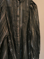 Sifonkipusero Lux musta/hopea-Puserot-Marc Lauge-Lahja ja sisustus Pussukka Katariina Home Oy