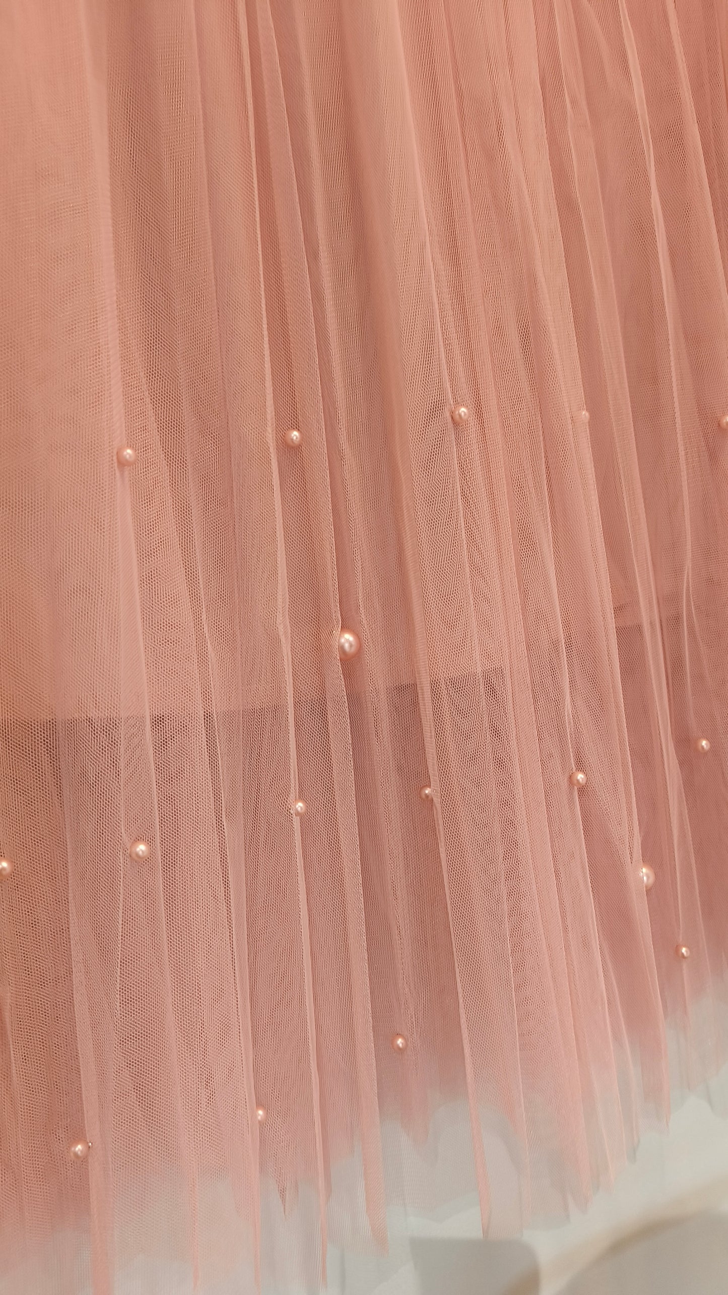 Tyllihame Pearl roosa-Mekot/Hameet-Marc Lauge-Lahja ja sisustus Pussukka Katariina Home Oy