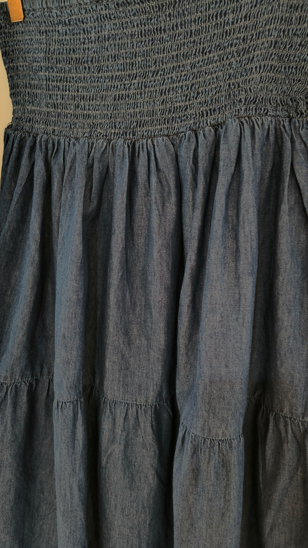 Hame Smock denim sininen-Mekot/Hameet-Marc Lauge-Lahja ja sisustus Pussukka Katariina Home Oy