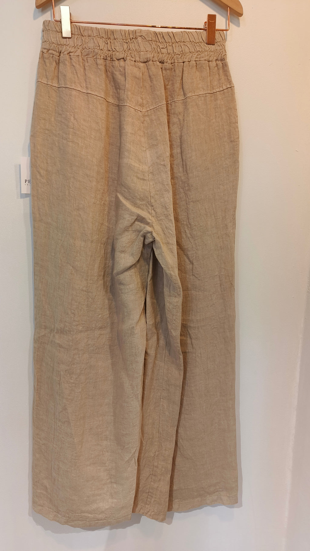 Pellavahousu Mirella eri värejä-Housut/Farkut-Peura Collection-Lahja ja sisustus Pussukka Katariina Home Oy