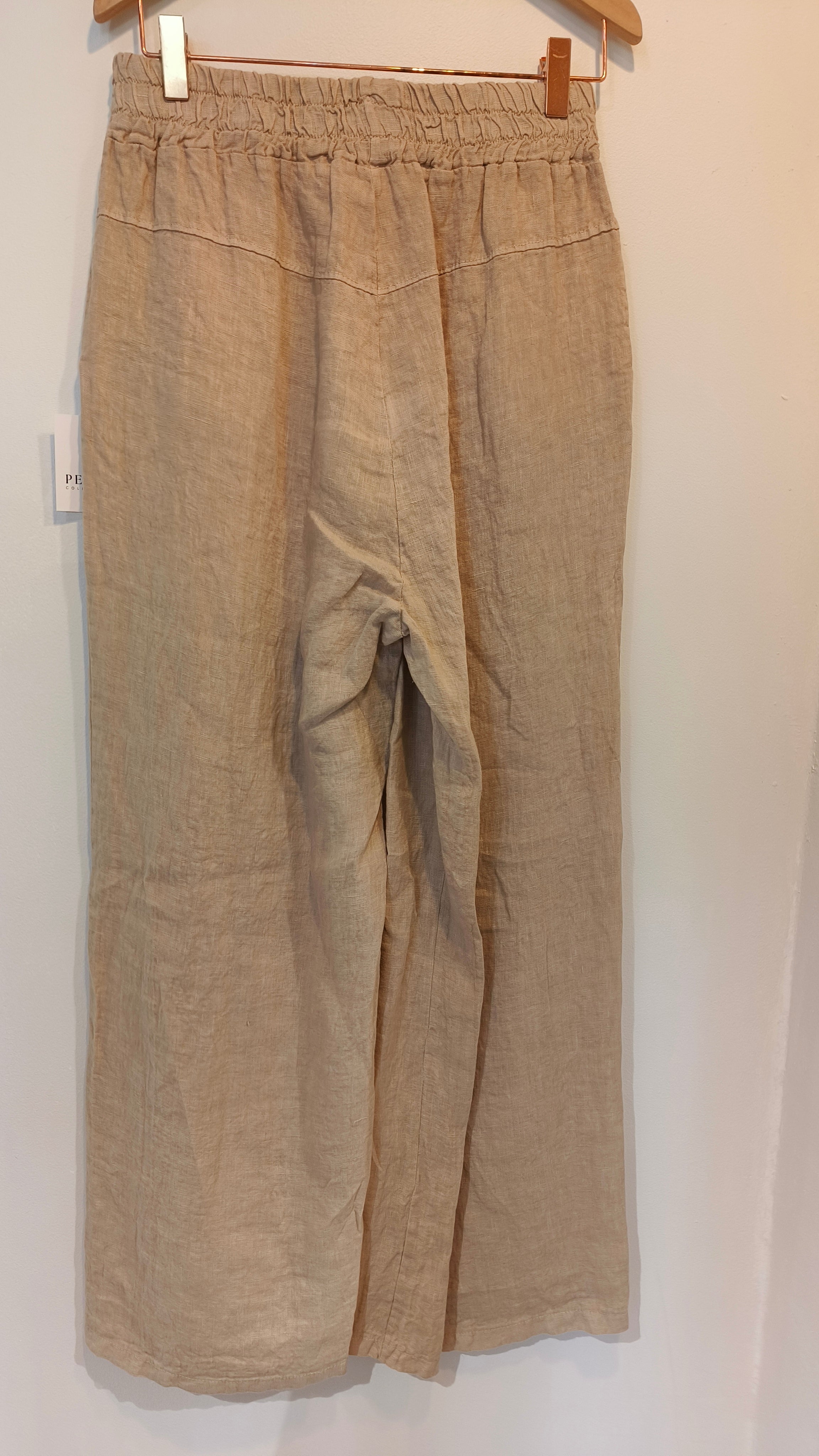 Pellavahousu Mirella eri värejä-Housut/Farkut-Peura Collection-Lahja ja sisustus Pussukka Katariina Home Oy