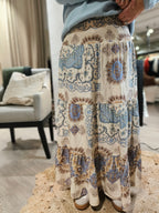 Hame Paisley vaaleansininen-Mekot/Hameet-Marc Lauge-Lahja ja sisustus Pussukka Katariina Home Oy