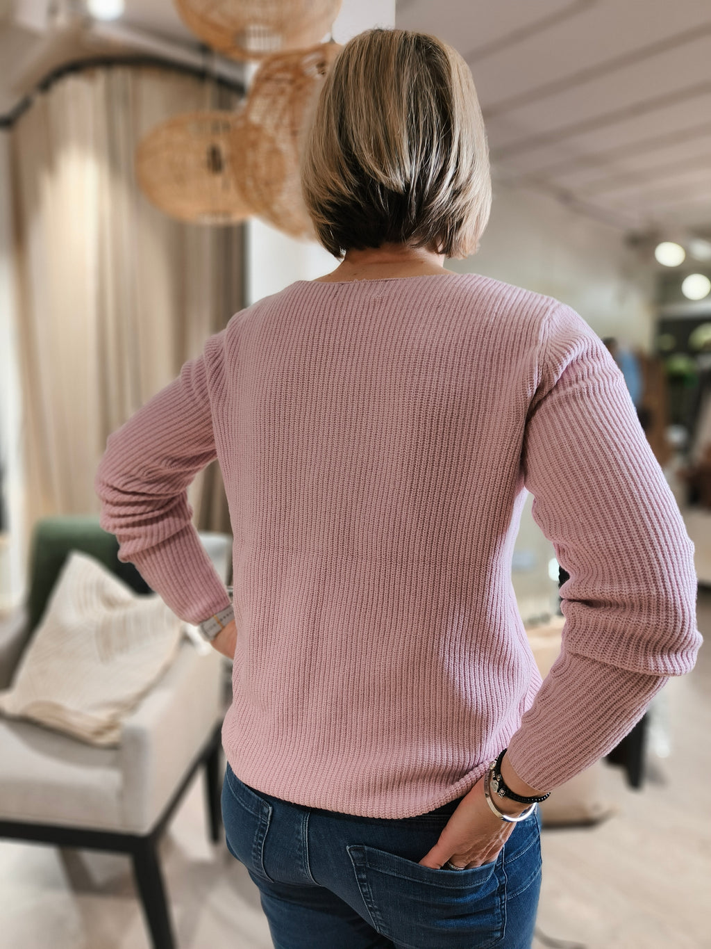 Neule Lea eri värejä-Neuleet/Neuletakit-Marc Lauge-Lahja ja sisustus Pussukka Katariina Home Oy