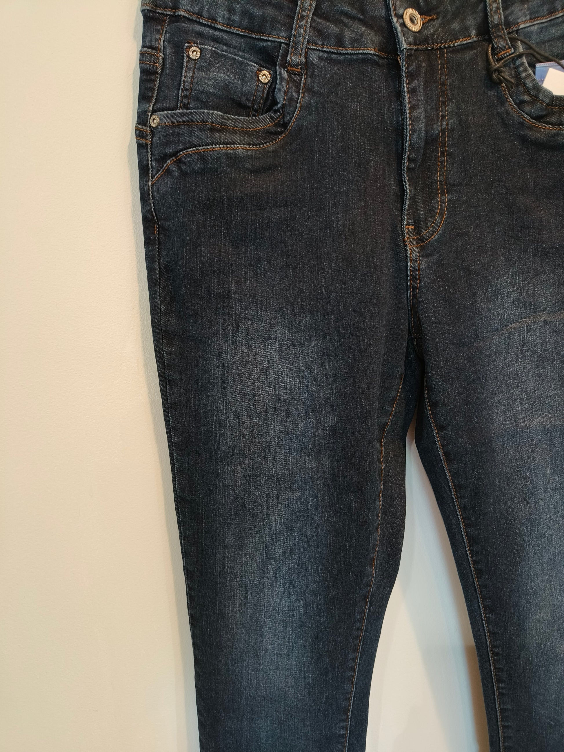 Farkut Patti tummansininen-Housut/Farkut-Marc Lauge-Lahja ja sisustus Pussukka Katariina Home Oy