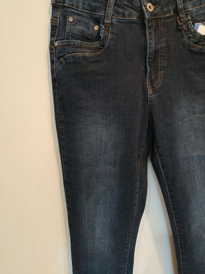 Farkut Patti tummansininen-Housut/Farkut-Marc Lauge-Lahja ja sisustus Pussukka Katariina Home Oy