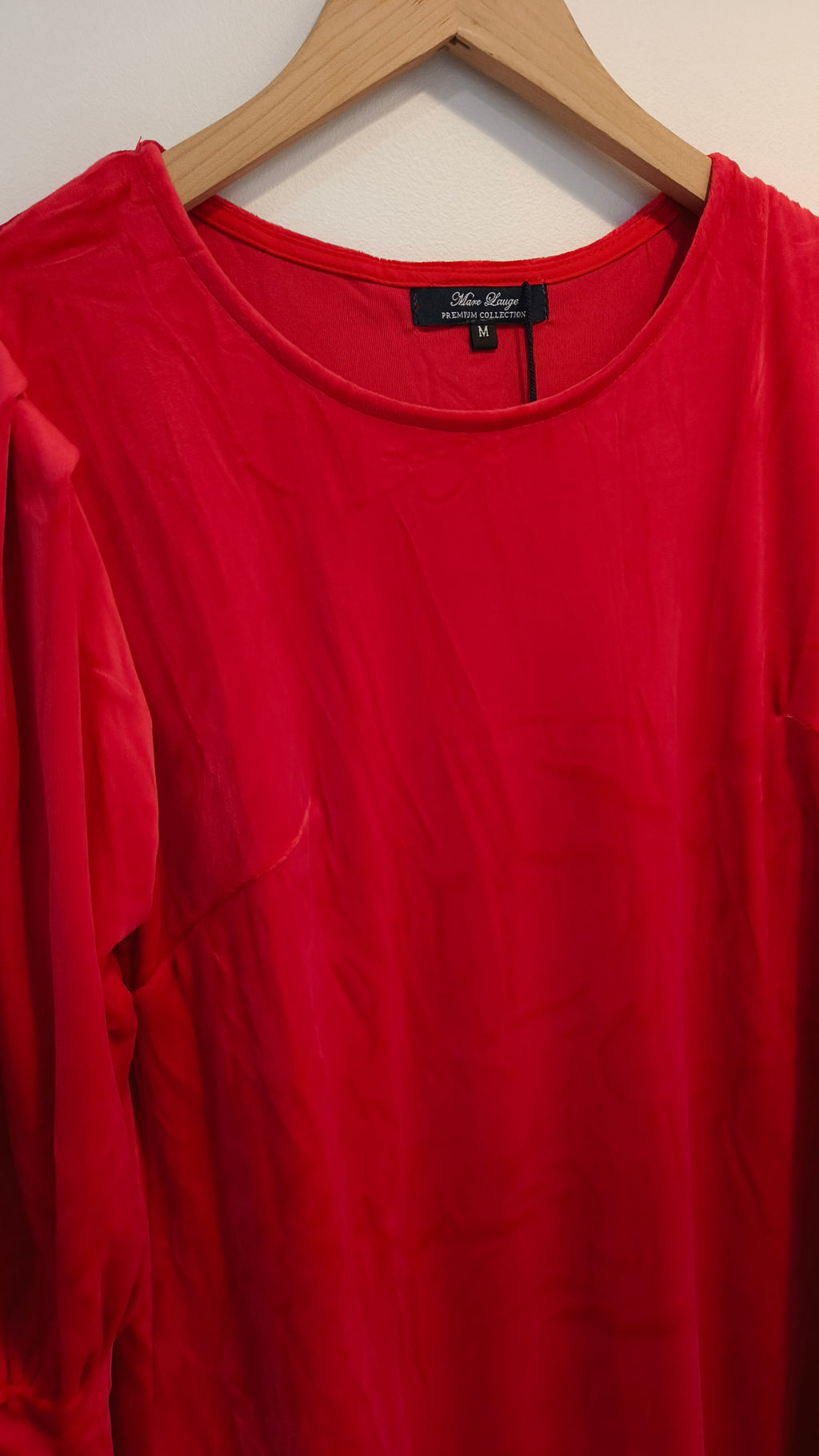 Velourmekko Tea punainen-Mekot/Hameet-Marc Lauge-Lahja ja sisustus Pussukka Katariina Home Oy