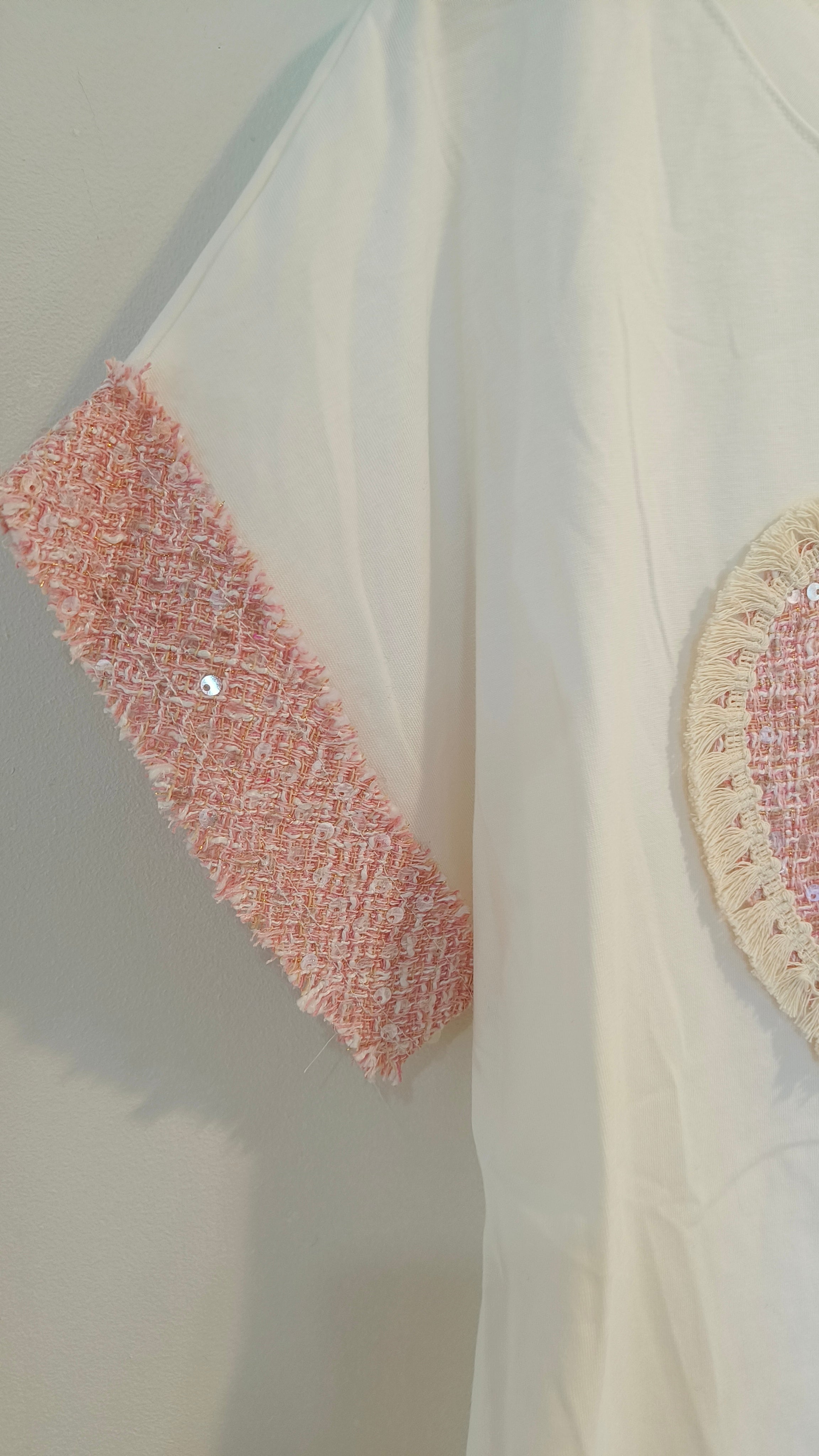 T-Paita Glitter Sydän eri värejä-T-Paidat-Peura Collection-Lahja ja sisustus Pussukka Katariina Home Oy