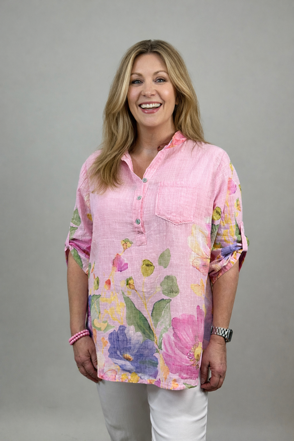 Pusero Sandra pinkki Mix by heart