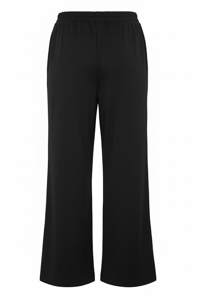 Collegehousut Annika musta-Housut/Farkut-Kaffe-Lahja ja sisustus Pussukka Katariina Home Oy