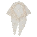 Pitsihuivi luonnonvalkoinen-Pipot/huivit/sukat-BOW19DETAILS-Lahja ja sisustus Pussukka Katariina Home Oy