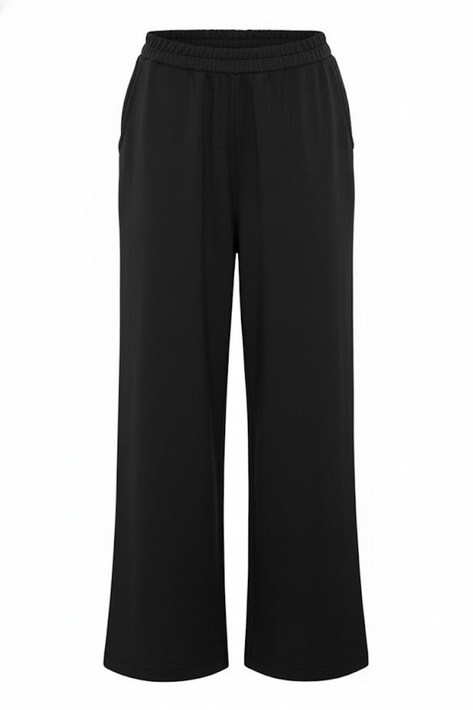 Collegehousut Annika musta-Housut/Farkut-Kaffe-Lahja ja sisustus Pussukka Katariina Home Oy