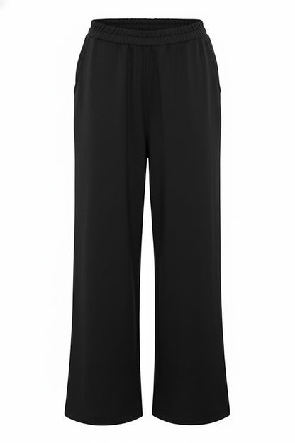 Collegehousut Annika musta-Housut/Farkut-Kaffe-Lahja ja sisustus Pussukka Katariina Home Oy