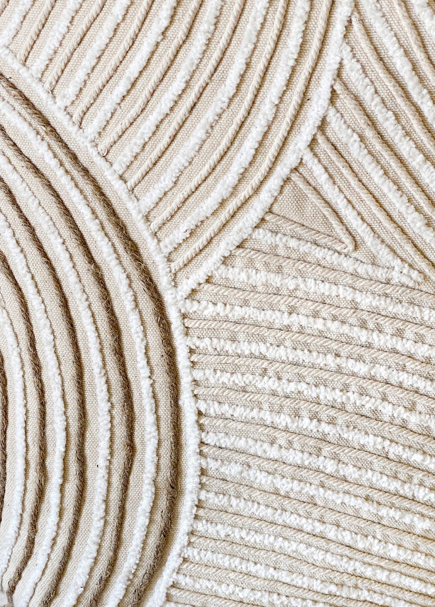 Tyynynpäällinen Georgia beige/valkoinen-Tyynynpäällinen-Zelected By Houze-Lahja ja sisustus Pussukka Katariina Home Oy