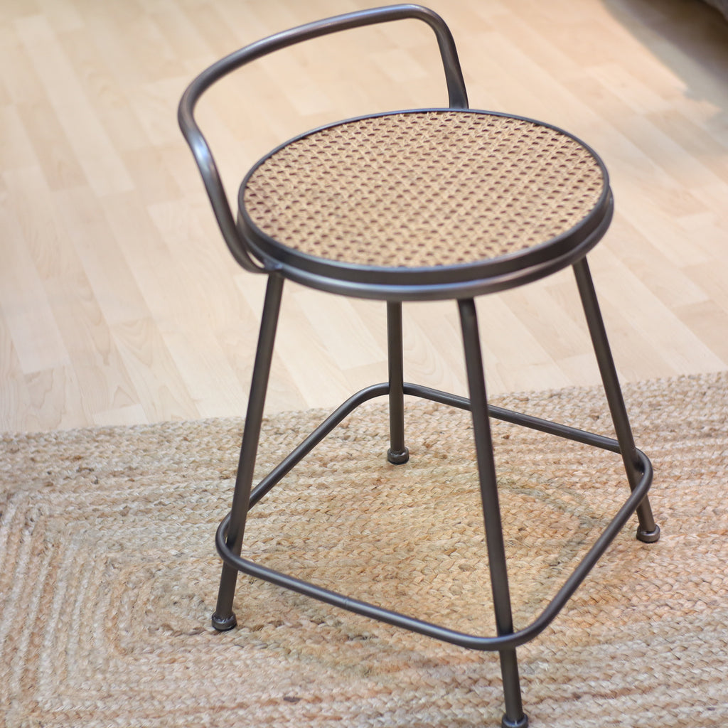 Jakkara rottinki/metalli-Jakkara-Chic Antique-Lahja ja sisustus Pussukka